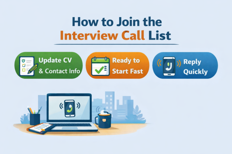 Get on the Interview Call List